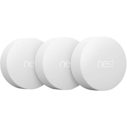 Picture of Google Nest Temperature Sensor, White, Pack Of 3