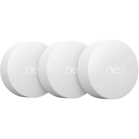 Picture of Google Nest Temperature Sensor, White, Pack Of 3