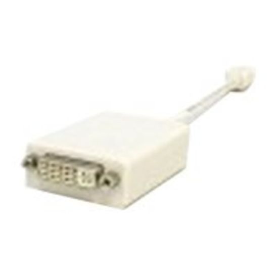 Picture of UNC Group - DVI adapter - Mini DisplayPort (M) to DVI-I (F) - white