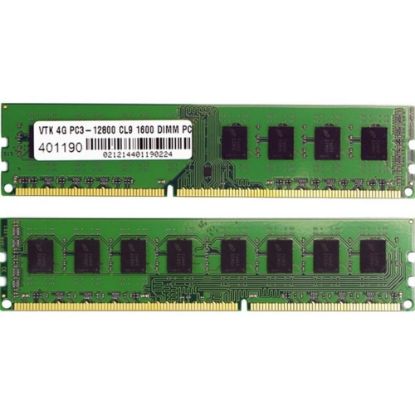 Picture of VisionTek 2 x 4GB PC3-12800 DDR3 1600MHz 240-pin DIMM Memory Module - For Desktop PC - 8 GB (2 x 4GB) - DDR3-1600/PC3-12800 DDR3 SDRAM - 1600 MHz - CL9 - 1.50 V - 240-pin - DIMM - Lifetime Warranty