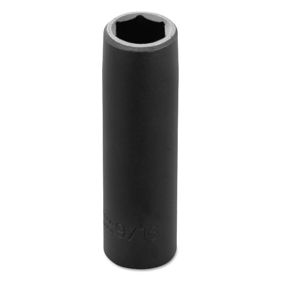 Picture of PROTO Torqueplus Deep Impact Socket, 1/2in Drive, 9/16in Opening, 6-Point