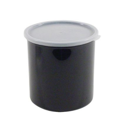 Picture of Cambro Crock With Lid, 1.4 Qt, Black