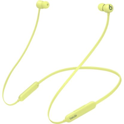 Picture of Beats by Dr. Dre Flex - All-Day Wireless Earphones - Citrus Yellow - Stereo - Wireless - Bluetooth - Behind-the-neck, Earbud - Binaural - In-ear - Citrus Yellow