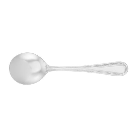 Picture of Walco Stainless Steel Accolade Bouillon Spoons, Silver, Pack Of 24 Spoons