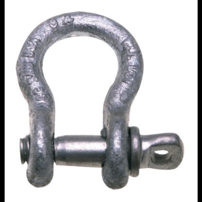 Picture of 419 5/8in 3-1/4T Self-Colored Carbon Anchor Shackle With Screw Pin