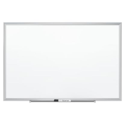 Picture of Quartet Magnetic Porcelain Dry-Erase Whiteboard, 24in x 36in, Aluminum Frame With Silver Finish