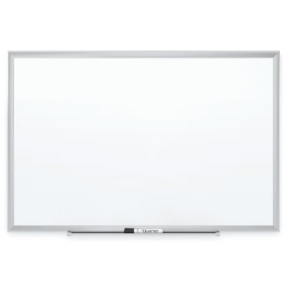 Picture of Quartet Classic Porcelain Magnetic Dry-Erase Whiteboard, 60in x 36in, Aluminum Frame With Silver Finish