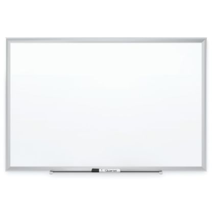 Picture of Quartet Magnetic Porcelain Dry-Erase Whiteboard, 48in x 96in, Aluminum Frame With Silver Finish