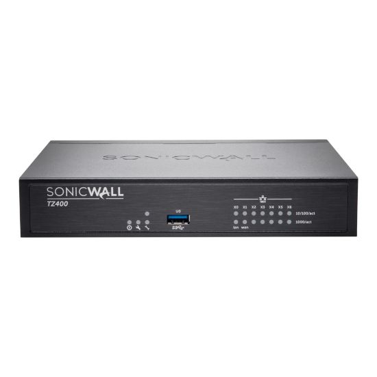 Picture of SonicWall TZ400 - Advanced Edition - security appliance - with 1 year TotalSecure - 1GbE