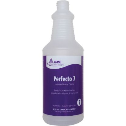 Picture of RMC Perfecto 7 Lavender Neutral Cleaner Bottles - 48 / Carton - Purple