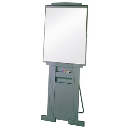 Picture of Quartet DuraMax Presentation Easel With Whiteboard/Flipchart Holder, 72inH, Gray