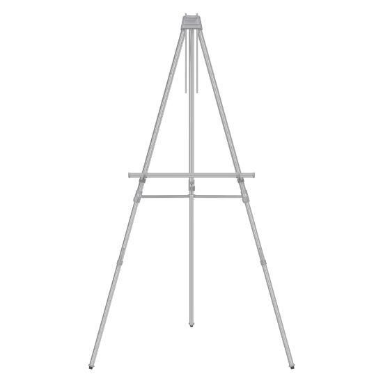 Picture of Quartet Aluminum Heavy-Duty Telescoping Easel, Silver