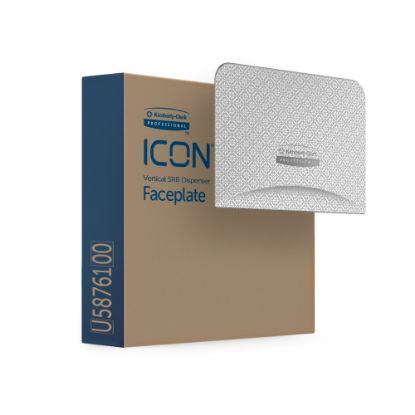 Picture of Kimberly-Clark Professional ICON Faceplate, Vertical, Silver Mosaic