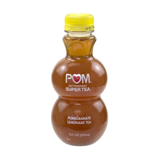 Picture of Pom Antioxidant Super Tea Pomegranate Tea, Lemonade Tea, 12 Oz, Carton Of 6