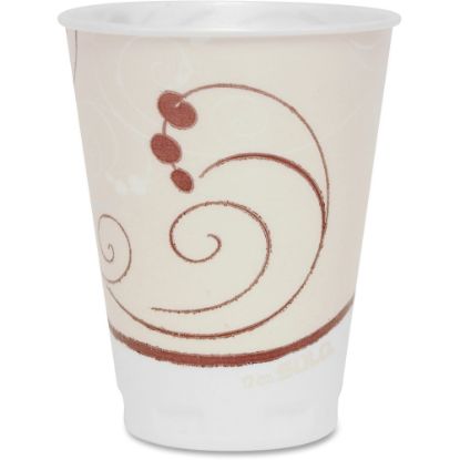 Picture of Solo Cup Cozy Touch 12 oz. Insulated Cups - 12 fl oz - 100 / Pack - Beige - Foam - Hot Drink, Cold Drink, Beverage