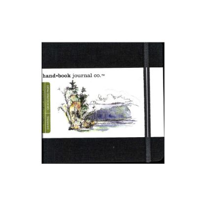 Picture of Hand Book Journal Co. Travelogue Drawing Journal, 5 1/2in x 5 1/2in, Ivory/Black, Pack Of 2