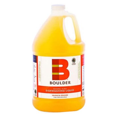 Picture of Boulder Clean BOULDER Dishwashing Liquid, 1 Gallon Jug, Valencia Orange