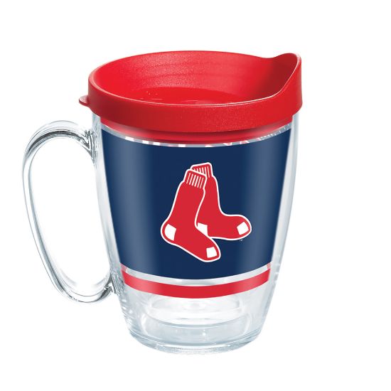 Picture of Tervis MLB Legend Coffee Mug With Lid, 16 Oz, Boston Red Sox