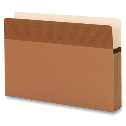 Picture of Smead Easy Grip Pockets Expanding File Folders, Legal Size, 30% Recycled, Redrope, Box Of 25