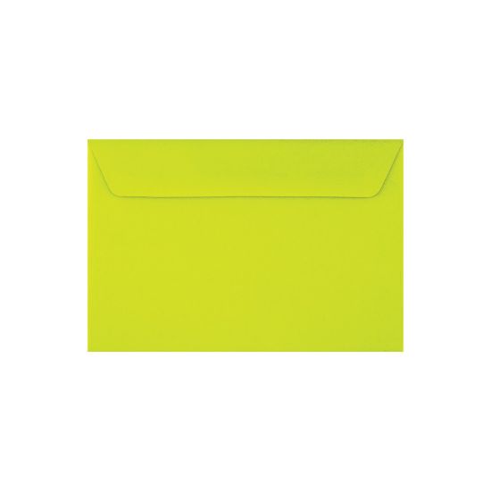 Picture of LUX Booklet 6in x 9in Envelopes, Gummed Seal, Wasabi, Pack Of 1,000