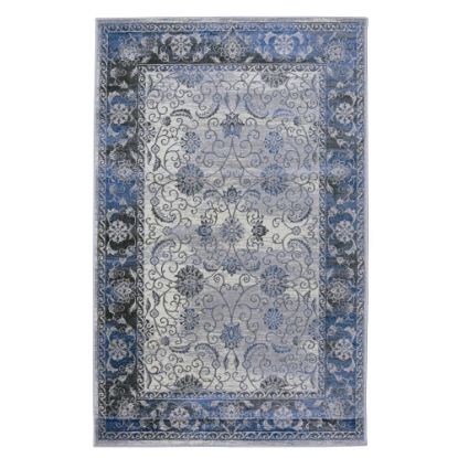 Picture of Linon Paramount Area Rug, 8ft x 10ft, Isfahan Gray/Charcoal