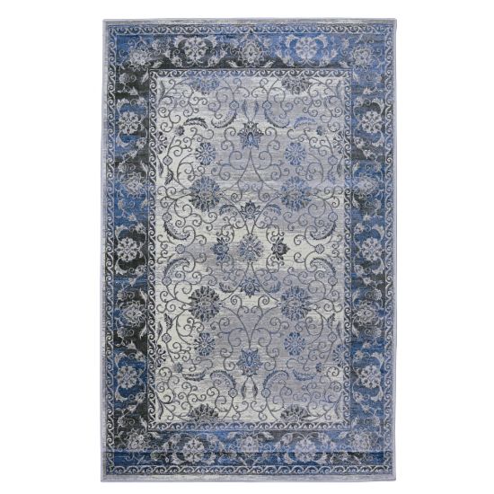 Picture of Linon Paramount Area Rug, 8ft x 10ft, Isfahan Gray/Charcoal