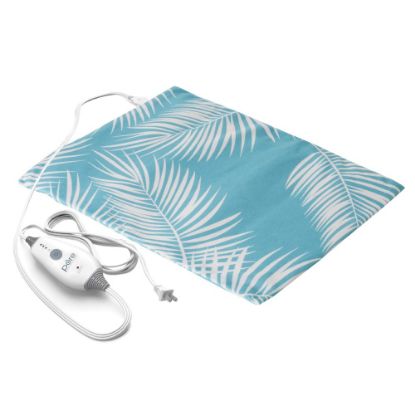 Picture of Pure Enrichment PureRelief Express Designer Series Heating Pad, 12in x 15in, Palm Aqua