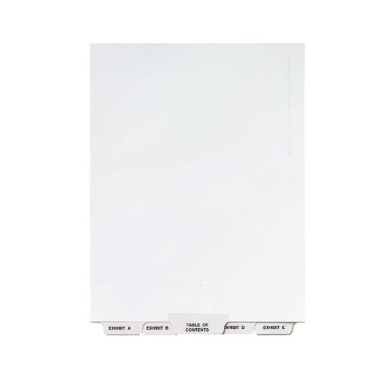 Picture of Avery Premium Collated Legal Dividers Avery Style, A-Z & Table Of Contents, 8 1/2in x 11in, White