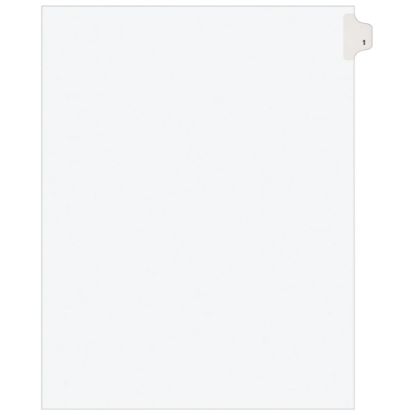 Picture of Avery Individual Legal Exhibit Dividers, Avery Style, #1, Side Tab, Letter Size, Pack Of 25