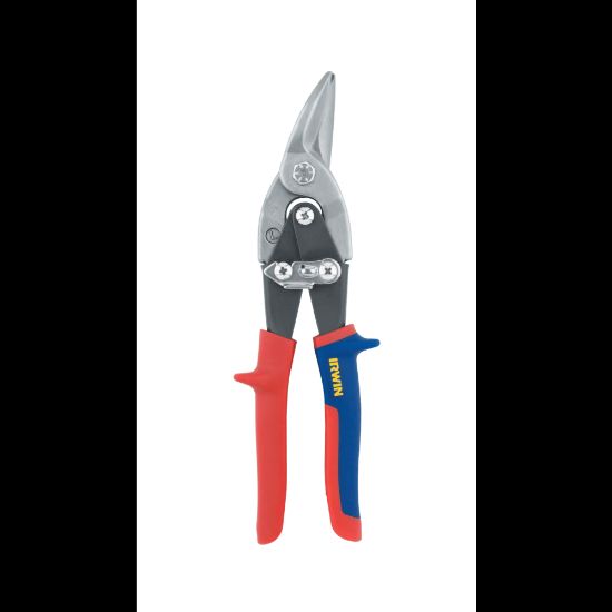 Picture of IRWIN Left Cut Compound Leverage Aviation Snips, 10in Tool Length