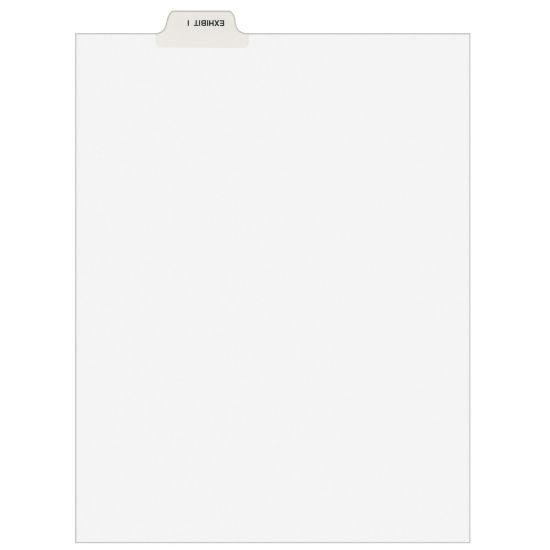 Picture of Avery Individual Legal Dividers Avery Style, Bottom Tab, EXHIBIT I, 8 1/2in x 11in, Pack Of 25