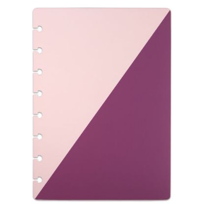 Picture of TUL Discbound Notebook Covers, Junior Size, Pink/Purple, Pack of 2 Covers