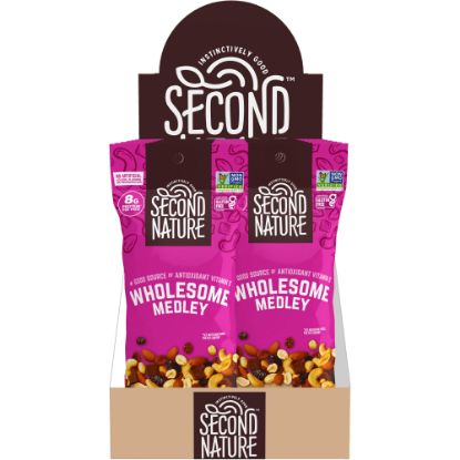 Picture of SECOND NATURE Wholesome Medley Mixed Nuts, 2.25 oz, 12 Count