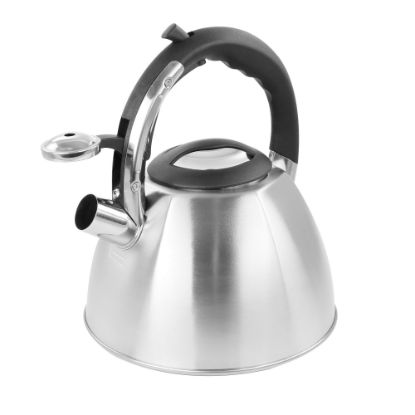 Picture of Mr. Coffee Stainless Steel Whistling Tea Kettle, 3 Qt, Silver