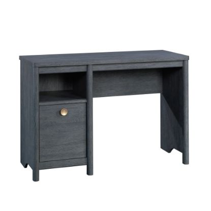 Picture of Sauder Dover Edge 43inW Single-Pedestal Computer Desk, Denim Oak