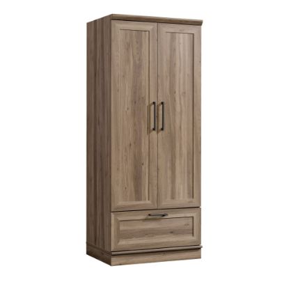 Picture of Sauder Homeplus Storage Cabinet Closet, 2 Shelves, Salt Oak