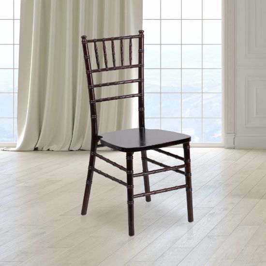 Picture of Flash Furniture HERCULES Series Chiavari Chair, Walnut