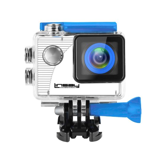 Picture of Linsay Kids Funny 5.0-Megapixel Action Camera, Blue, X5000AB