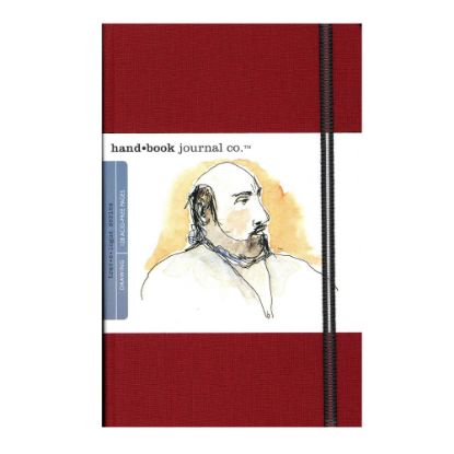 Picture of Hand Book Journal Co. Travelogue Drawing Journals, Portrait, 5 1/2in x 8 1/4in, 128 Pages, Vermilion Red, Pack Of 2