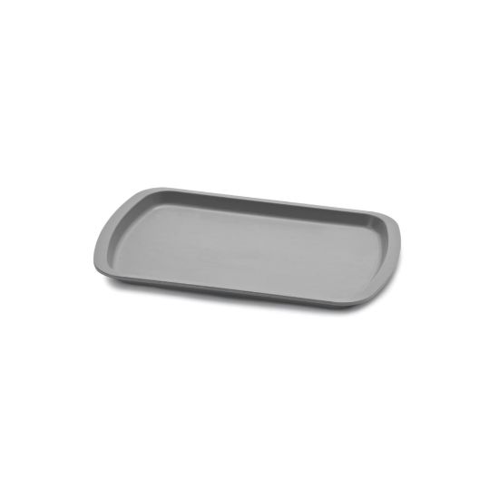 Picture of Medline Bedside Service Trays, 4 5/8in x 7 1/2in, Graphite, Pack Of 500