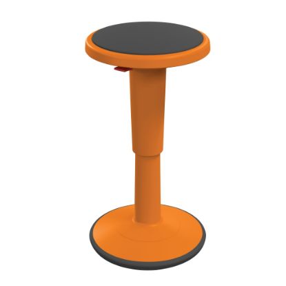 Picture of Hierarchy Height-Adjustable Grow Stool, 18inH, Orange