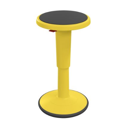 Picture of Hierarchy Height-Adjustable Grow Stool, 18inH, Yellow