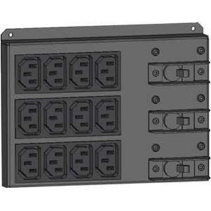 Picture of Liebert MPH2 Metered Outlet Switched Rack Mount PDU - 30A, 208/120V, Single-Phase 24 Outlets (C13), 208V, L14-30, Vertical 0U"