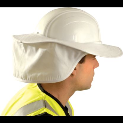 Picture of Hard Hat Shades, White, For Most Regular Hard Hats (Not Full Brim)