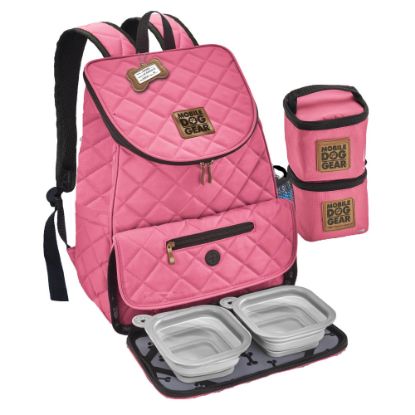 Picture of Mobile Dog Gear Weekender Backpack, Pink