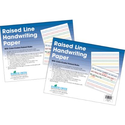 Picture of Barker Creek Handwriting Paper, 8-1/2in x 11in, Raised Line, Pack Of 50 Sheets, Set Of 2 Packs