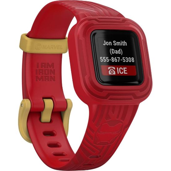 Picture of Garmin ve�vofit jr. 3 Smart Band - Accelerometer - 0.6in - Bluetooth - 8765.81 Hour - 1in - 1in - Silicone Band