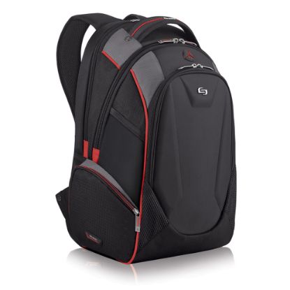 Picture of Solo New York Launch Backpack For 17.3in Laptops, Black/Gray