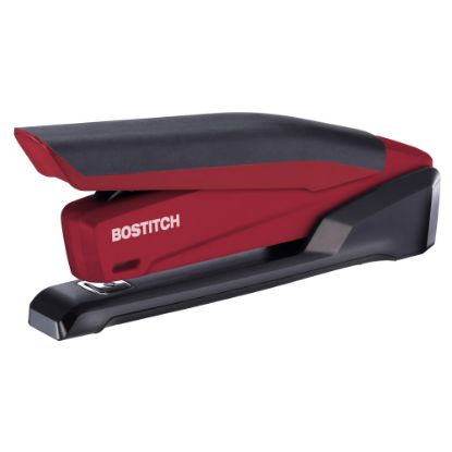 Picture of PaperPro InPower Spring-Powered Desktop Stapler With Antimicrobial Protection, 20-Sheet Capacity, Red