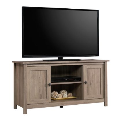 Picture of Sauder County Line TV Stand For 47in TVs, 23-7/8inH x 47-3/8inW x 17inD, Salt Oak